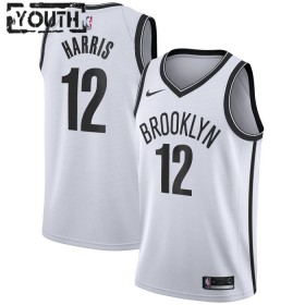 NBA Brooklyn Nets Trikot Joe Harris 12 Nike 2022-23 Association Edition Weiß Swingman - Kinder